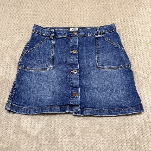 OhsKosh B’gosh Girls Denim Mini Skirt‎ Size 14 - Picture 1 of 5